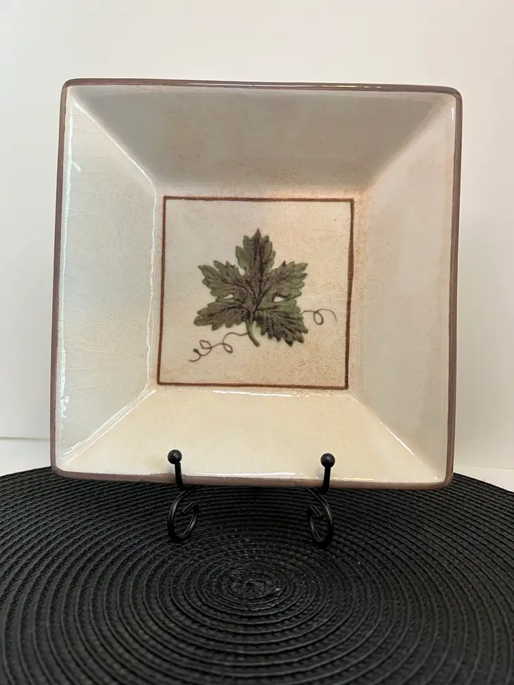 Williams-Sonoma 8” X 8” Square Serving Bowl/Dish Made In Italy