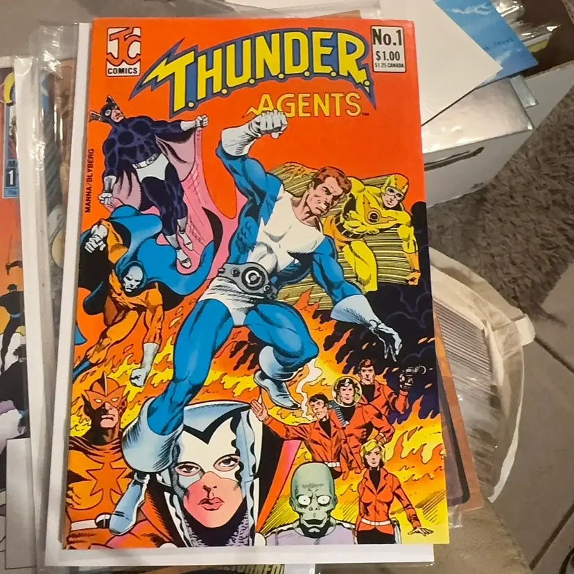 T.H.U.N.D.E.R. Agents #1 - JC Comics 1983