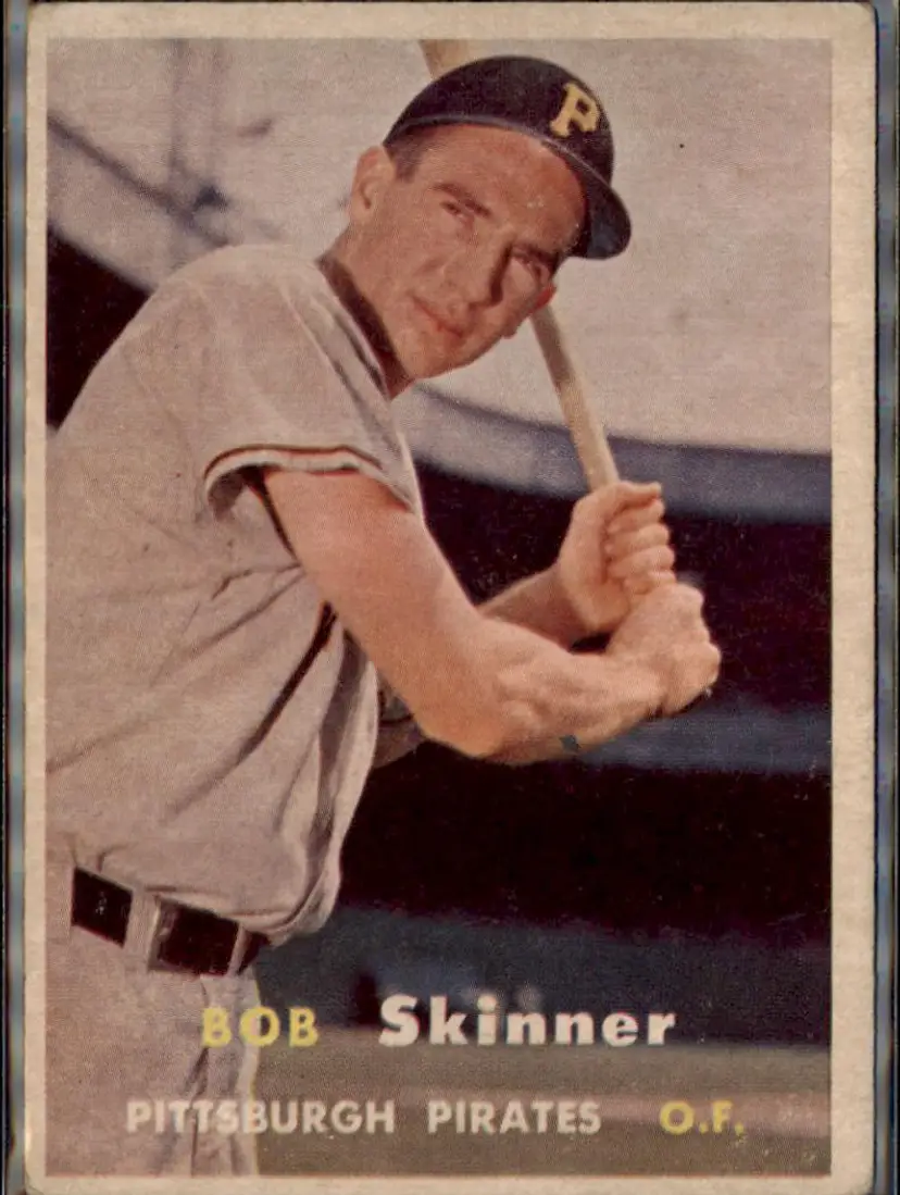 1957 Topps #209 Bob Skinner - ( pk1 ) - Pittsburgh Pirates