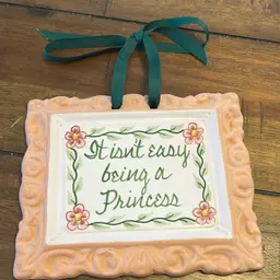 Terra Cotta Wall Sign