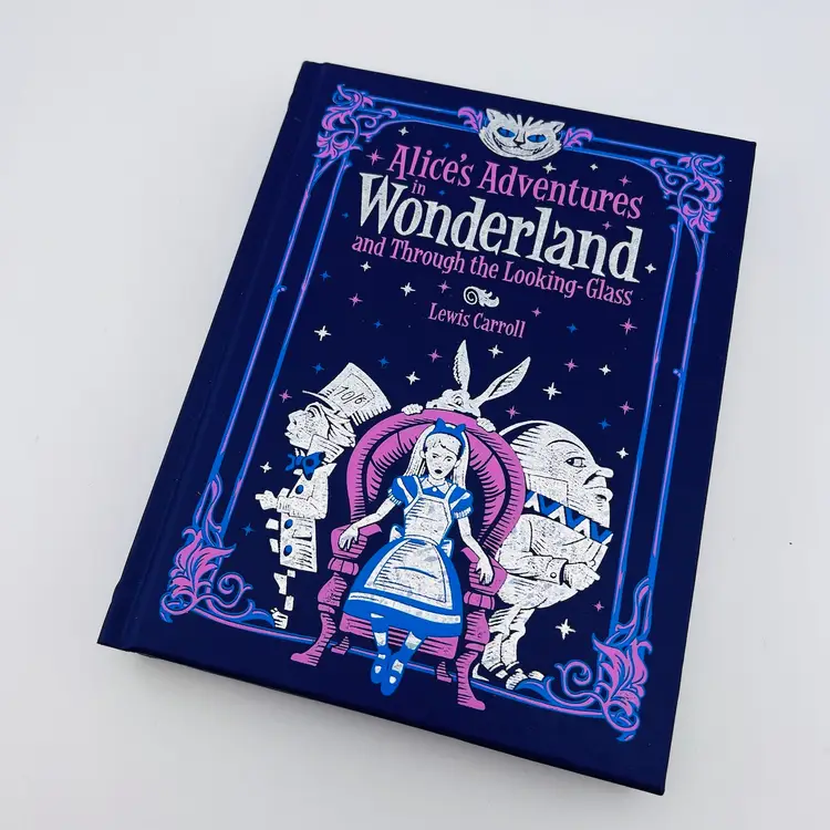 For The Bookworm 🎁 Beautiful Publication Of Alice’s Adventures In Wonderland And Through The Looking Glass Hardcover Book
