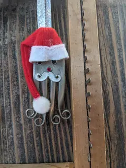 Santa ornament