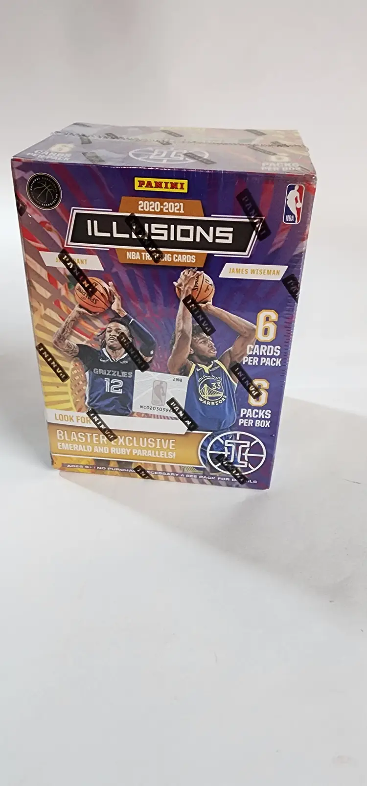2020-21 Panini Illusions NBA Basketball Trading Cards Blaster Box