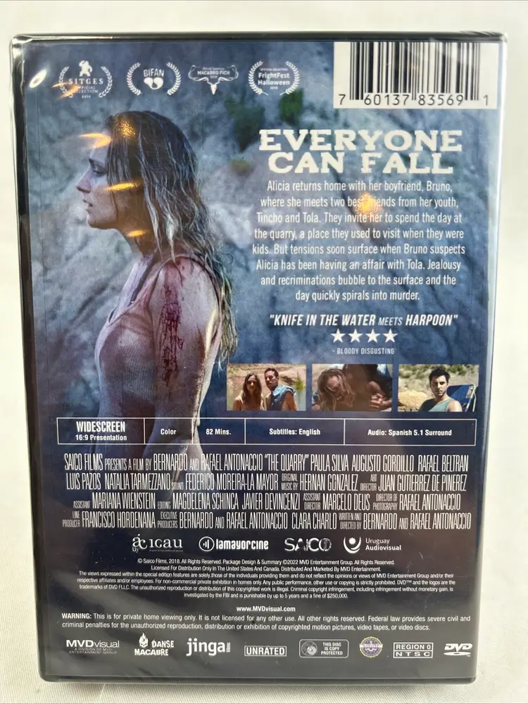 THE QUARRY (DVD, 2019) Aka En El Pozo Thriller Spanish NIB NEW SEALED