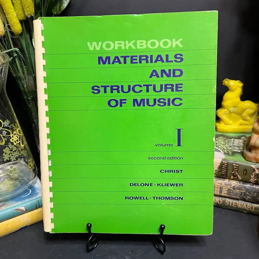 MARKDOWN! Workbook Materials & Structure of Music Volume I 1972