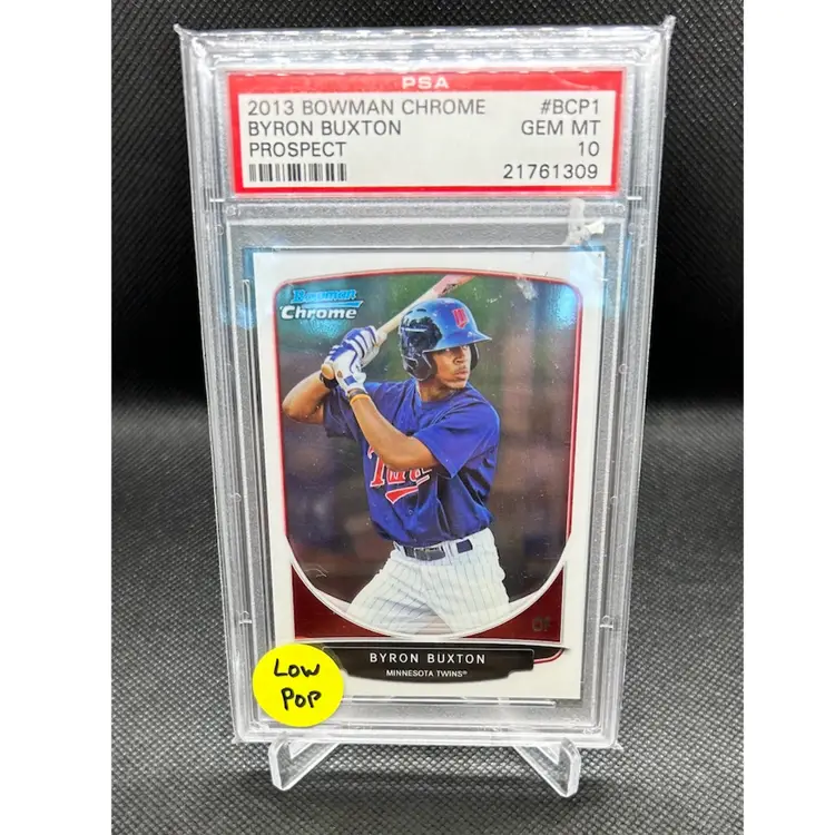 2013 Bowman Chrome Byron Buxton PSA 10