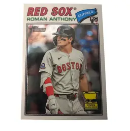 Roman Anthony 2026 Topps Heritage Chrome RC