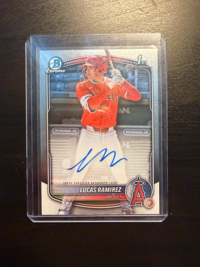 Lucas Ramirez 2025 Bowman 1st Base Auto