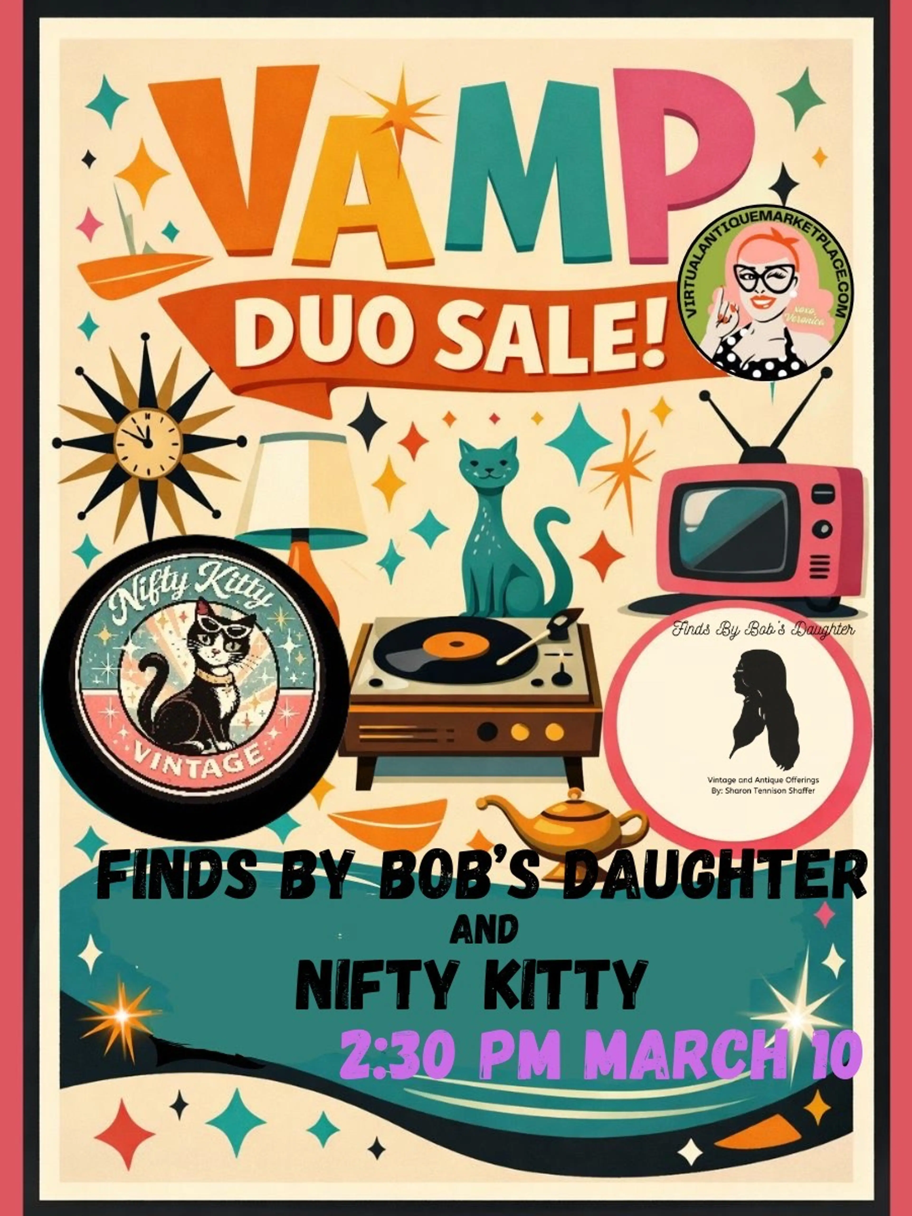 Duo Sale Nifty Kitty And Finds By Bob’s Daughter