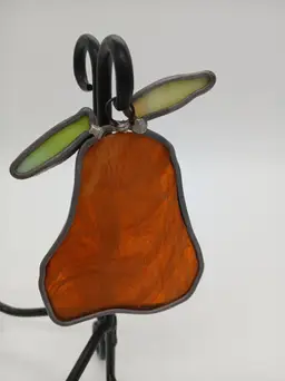Pear Stained Glass Suncatcher