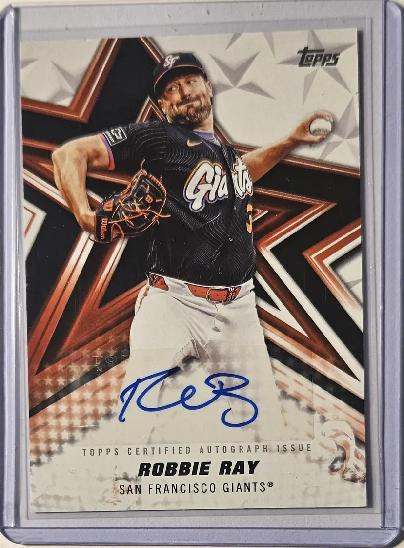 2026 Topps Series 1 Robbie Ray Baseball Stars Auto
