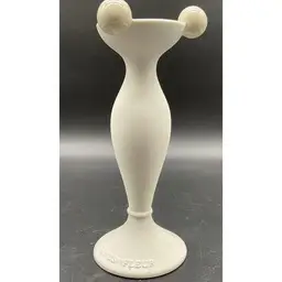 Venus et Fleur Babiole Vase 8"H x 3.25"W Off White Cream Hard to Find Vase Only