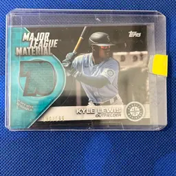 2021 Topps Series 1 Kyle Lewis Major League Material  “Black” 180/199