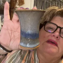 Pottery Carafe & Cups 4