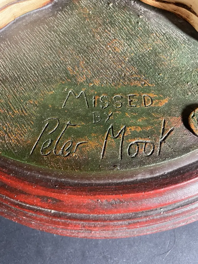 Missed by Peter Mook Angry Golfer Statue Sculpture Free Standing Art