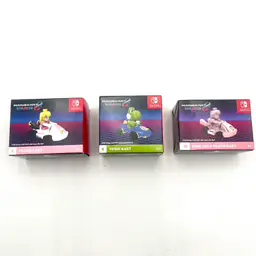 McDonald’s Gold Pink Peach Kart Yoshi Happy Meal 2024 Mario Kart Deluxe Lot of 3