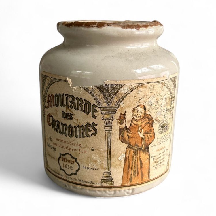 French Mustard Crock Pot (No Cork)