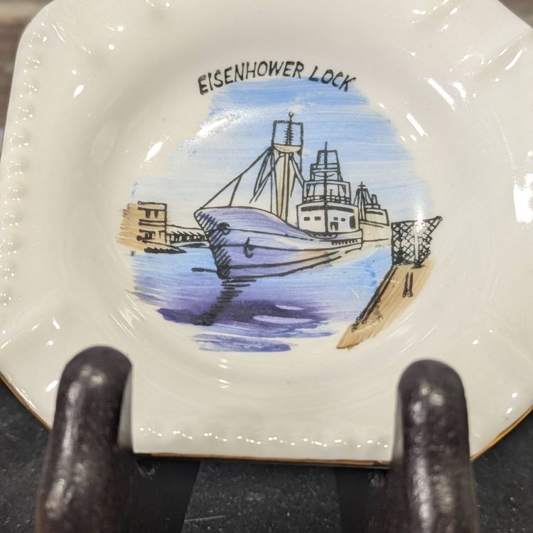 Eisenhower Lock Ashtray