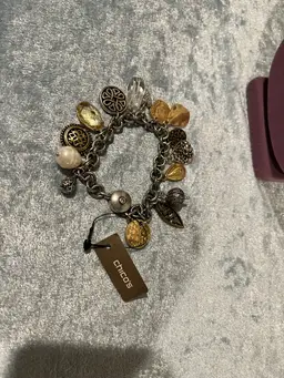 12. Chicos Charm Bracelet 7 3/4” Magnetic Closure