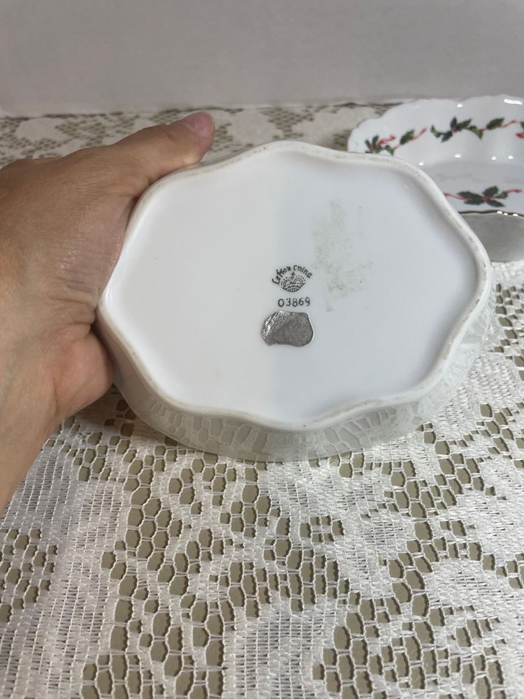 Lefton Nut And Candy Dishes Set Of 2
