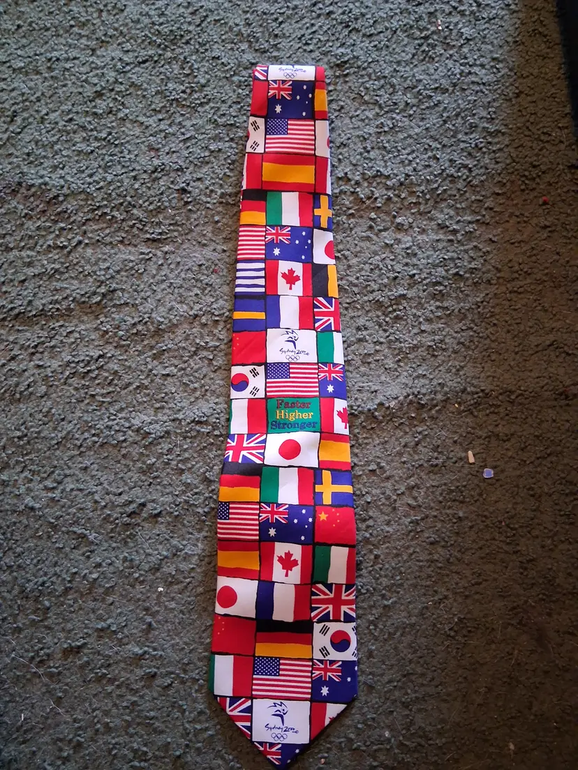 Men's Full Size DAVENPORT 2000 Sydney Olympics Neck Tie (B30)