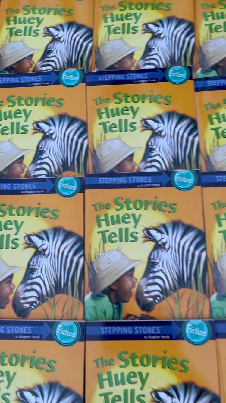 Lot of 20 Vintage books The Stories Huey Tells New NOS children’s books Stepping Stones