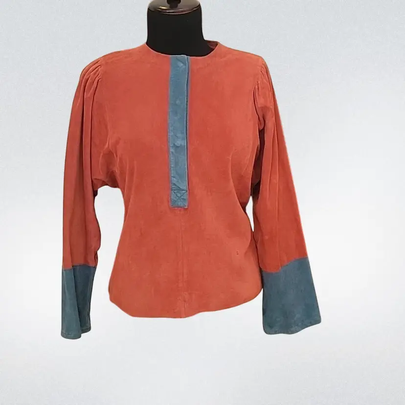 Vintage Mario Valentino Suede Top  M / L