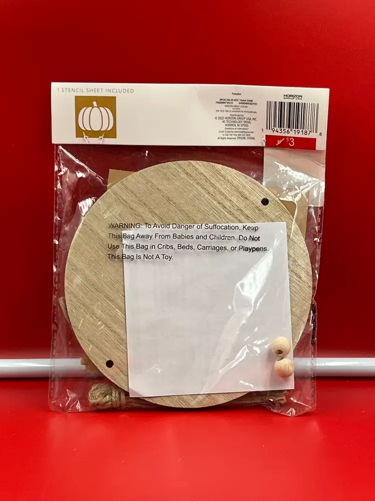 2022 Horizon Group Pumpkin Tassel Decor Kit