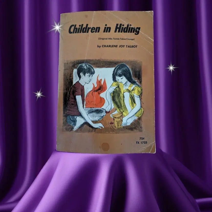 Children in Hiding Charlene Joy Talbot Paperback Scholastic Books Vintage 1971