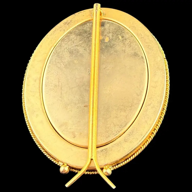 Micro Mosaic Floral Picture Frame 3.5” for 3” Photo