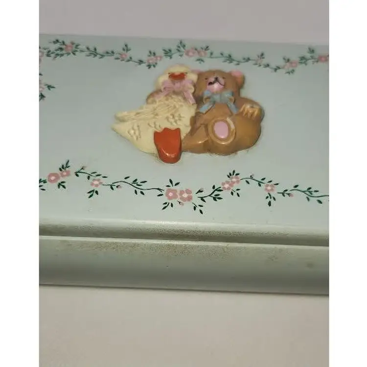 CUTE BEAR/DUCK JEWELRY BOX.