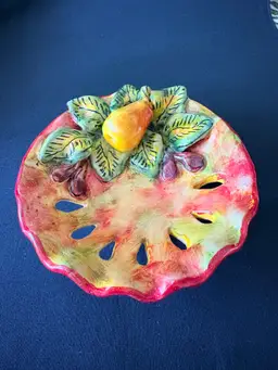 Mexican Art Pottery dish