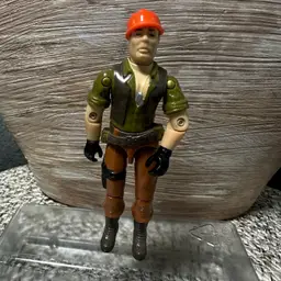 GI Joe TOLLBOOTH v1 Vtg figure 1985 - Bridge Layer Driver