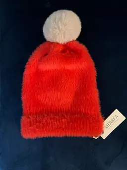 Beanie Hat Red Christmas NWT Gift