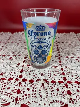 Corona Day Of The Dead Pint Glass