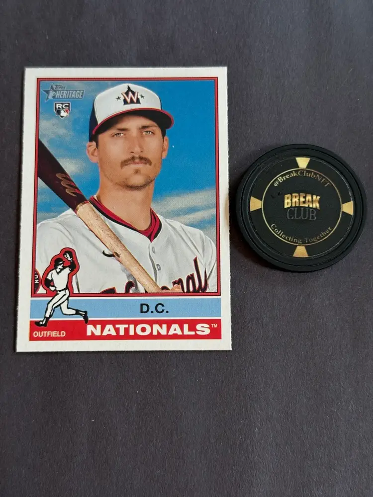 2025 Topps Heritage Dylan Crews Lot
Washington Nationals