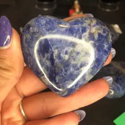 Sodalite Heart A