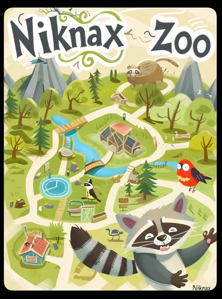 Niknax Zoo Birds! With BlueTortoiseVintage