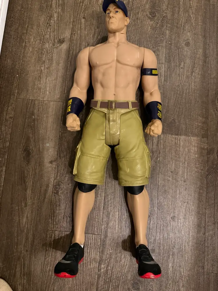 John Cena (RETIRED) WWE Giant Action Figure 31" Tall Wicked Cool Toys Doll 2014