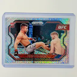2021 Panini Prizm UFC Pedro Munhoz Rookie RC Mojo /25