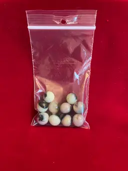 Uranium Slag Marbles