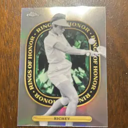 2021 Topps Chrome Nancy Richey Ring of Honor