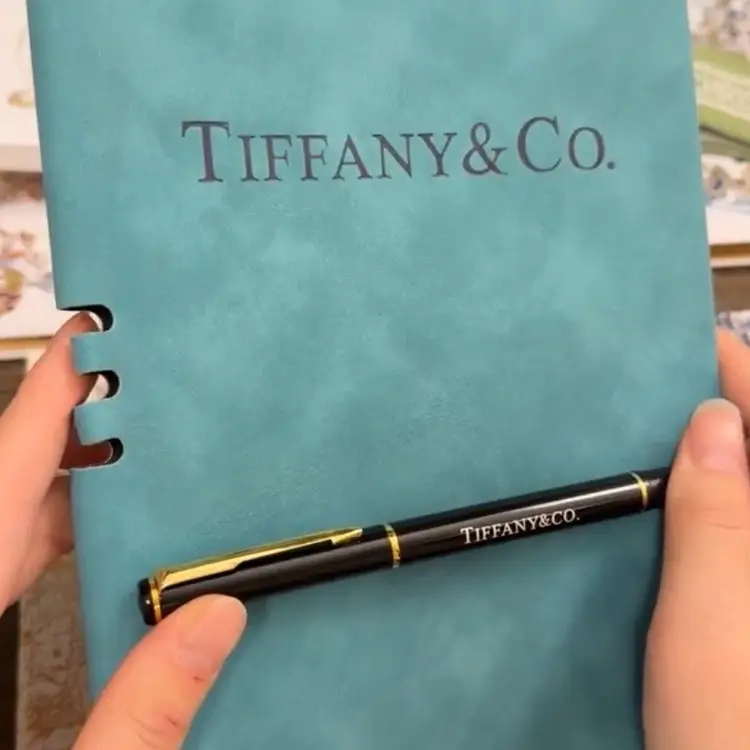 Tiffany & Co Journal/Notebook with Pen