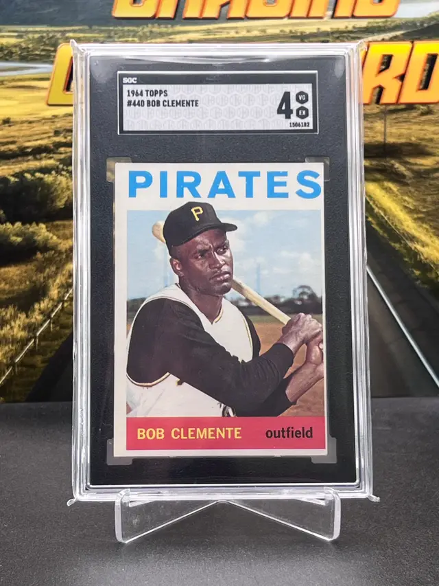 Roberto Clemente 1964 Topps SGC 4