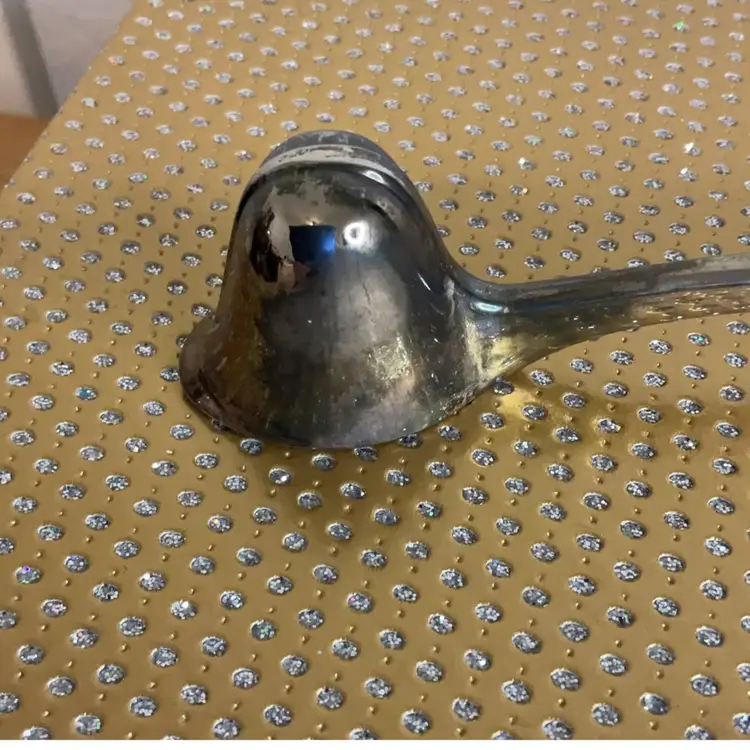 Silver Plated Candle Snuffer 10”