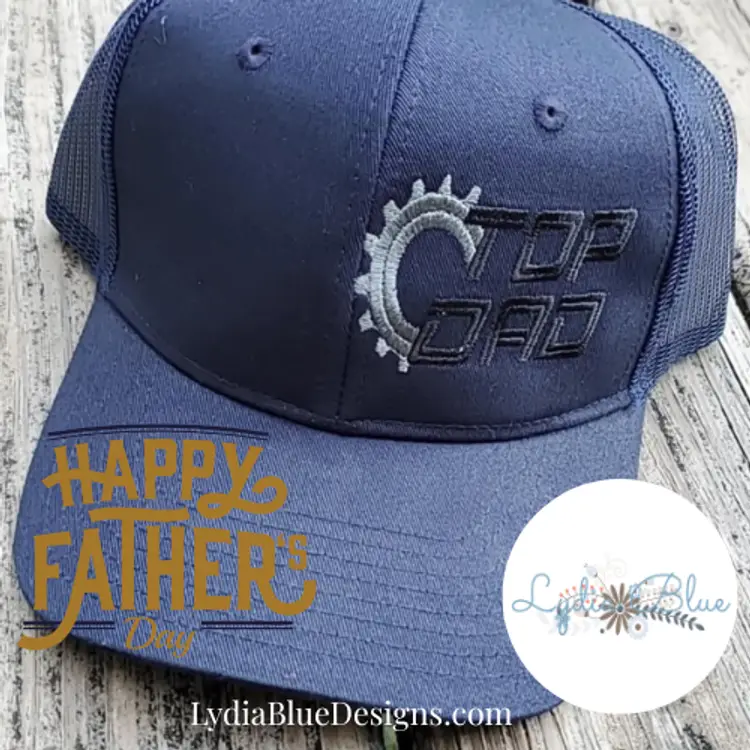 Top Dad Snapback Hat – Embroidered Gift for Father’s Day