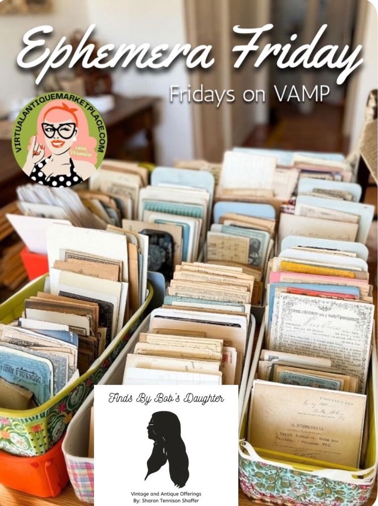 Ephemera Friday- Cards And Stationary
