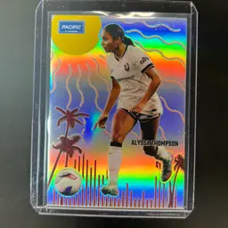 Alyssa Thompson 2025 Parkside Pacific Heatwave /75 Soccer Card