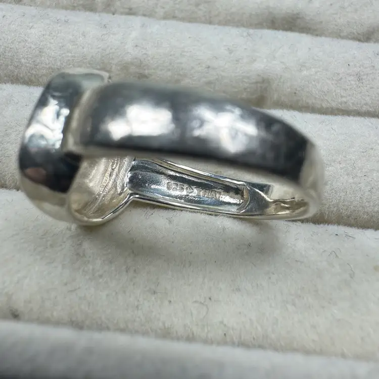 Silpada Sterling Silver Mini coin Ring Size 10