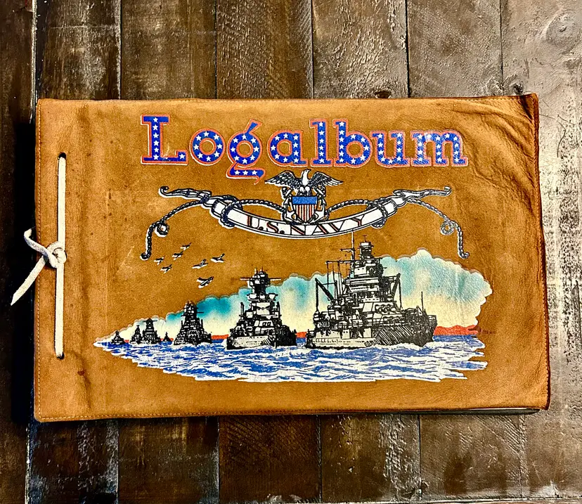 U.S. Navy Log Album WW2